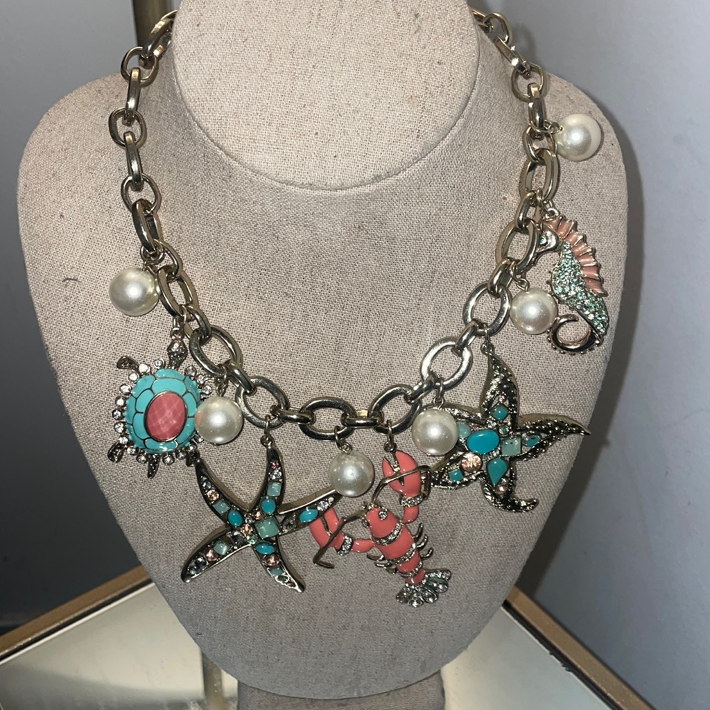 Gold Lobster Necklace